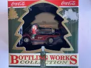 Coca-Cola North Pole 1997 Truck Bottleworks Collection Christmas Ornaments Coke