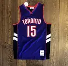 TORONTO RAPTERS AUTHENTICS VINCE CARTER REPLICA JERSEY - SIZE MEDIUM