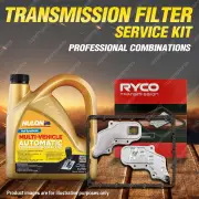 Ryco Transmission Filter + Full SYN Oil Kit for Nissan Navara D21 D22 4CYL V6