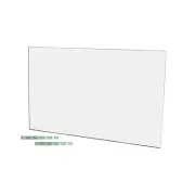 17"W x 11"H Wall Sign Holder with Double Sided Tape Qty 24