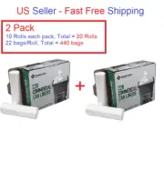 2 Pack Member'S Mark 50 Gallon Commercial Trash Bags - Each pack has 220 bags