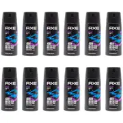 12PK Axe 150ml Deodorant Bodyspray 48hr Odour Protection For Men Marine Scent