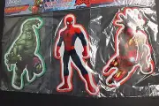 Marvel & Avengers Standing Spiderman Foam Wall Decoration spider-man iron-man h