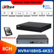Dahua 8CH 1SATA NVR4108HS-4KS3 12MP Network Video Recorder AI by Recorder EPTZ