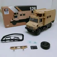 在飛比找蝦皮購物優惠-盒況佳 1/64 Mercedes Benz unimog 