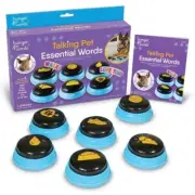 NEW - PET TRAINING-Hunger for Words TALKING PET ESSENTIAL WORDS 6-Piece/Buttons