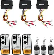MeiKeL 12V 50Ft Wireless Winch Remote Control Set Kit Switch Handset Fit for Truck SUV ATV
