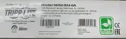 Tripp Lite Cat6A Feed-Through Patch Panel / Series 24-Port (N254-024-6A)