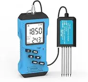 Soil Moisture Meter, Plants Moisture Meter Upgraded-Large Screen-Soil Hygrometer Plant Water Monitor, Hygrometer Sensor for Gardening, Farming, Indoor and Outdoor Plants