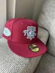 Philadelphia Phillies New Era 59Fifty Fitted Cap Hat 7 1/2 Topperz BRAND NEW