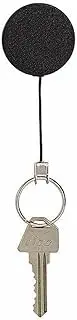 REXEL 9800402 ID Retractable Metal Key Holder (,Nylon Cord (HANGSELL)