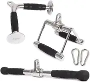 Versatile Cable Machine Accessories - Triceps and Lat Pull Down Attachment