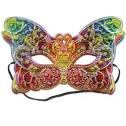 Costume Mask #2 Mardi Gras Half Mask Adult Size Fits Most Prop Mardi Gras Party