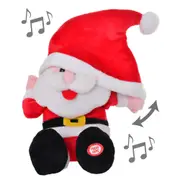 Gibson Gifts Singing Santa Claus w/ Hat Christmas Festive Home Ornament Decor