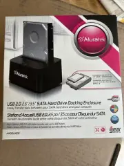 eSATA USB 2.0 2.5” / 3.5” SATA Hard Drive Docking Enclosure