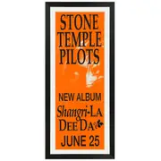 Stone Temple Pilots - Shangri-La Dee Da Vintage Daybill Poster Framed