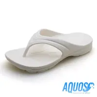 在飛比找momo購物網優惠-【G.P】AQUOS潮流防水人字拖鞋A5113-白色(SIZ