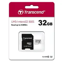 在飛比找Yahoo奇摩購物中心優惠-Transcend 創見 300S 32GB U1 micr