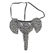 Men Novelty Elephant G-strings Panties Thongs Underwear Briefs Lingerie Multi-color Optional High Quality Leopard