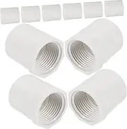 ibasenice 10Pcs Adapter Connectors for Water Supplies Threaded Design for Easy Installation Durable Lightweight Connectors for Garden Sprinkler Systems Outdoor Use