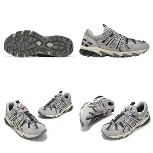 【asics 亞瑟士】休閒鞋 GEL-Sonoma 15-50 男鞋 女鞋 灰 緩衝 耐磨 戶外機能 越野跑鞋 亞瑟士(1201B006021)