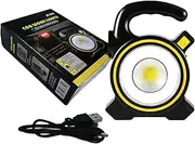 Solar Camping Lantern | USB Rechargeable Camping Light | 6.69 inches Portable Electric Tent Light | 1200mA/h Outdoor Hiking Lamp | Lantern for Fishing Hiking
