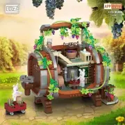 Loz LOZ Mini Block - Year of the Rabbit Wine Barrel Building Bricks Set 26 x 19 x 8 cm