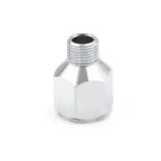 Metal 1/4'' BSP Female to 1/8'' Male Airbrush Hose Fitting Adaptor._ro