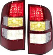 Tail Lights Compatible With Ranger Thunder Pickup Truck 2006-2011 Rear Light With Wire Bulb Turn Signal Brake Lamp Car Accessories(1 pair)