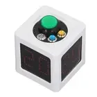 Poker Shot Clock Seconds Countdown Rechargeable 1.4in 4Sides Cube Timer US Plug✈