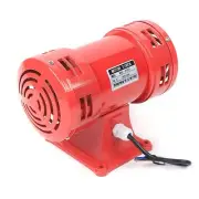 110V 400W Electric Motor Driven Alarm/Siren, 140db Industrial Alarm Bell Horn...