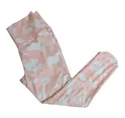 All in Motion Girl's Peach Camo High-rise Capri Leggings SZ XL