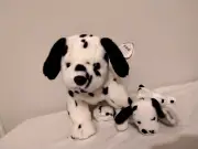 1999 TY Original Beanie Buddy Dotty & 1996 Baby Dalmatian Buddies Dog plush set