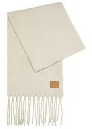 Vince Fringed Alpaca-blend Scarf - Sand ONE SIZE
