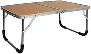 VANZACK Compact Bed Laptop Desk Aluminum Small Folding Table Multi-Functional Use: Dinner Tray Bookstand Boys and Girls Writing Desk Outdoor Table