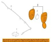 GM OEM Keyless Entry-Key Fob Remote Transmitter 20935331