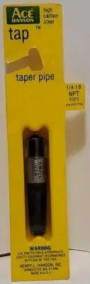 Ace Hanson Tap #8203 1/4-18 NPT Taper Pipe