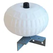 White Dock Wheel Corner Mounts - 9" DE-95-078-F