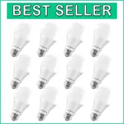 Eco-Friendly 15W Dimmable A19 LED Light Bulbs, 1600 Lumens, Indoor/Outdoor Use