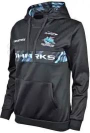 Cronulla Sharks 2024 NRL Ladies Pullover Hoodie Sizes 8-24 BNWT