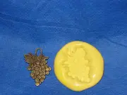 Grapes Charm Silicone Mold #10 For Jewelry Resin Clay Candy Fondant