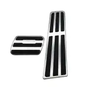 For Porsche Taycan 2019 2020 2022 2022 Car Foot Pedal Fuel Accelerator Brake Pedals Cover Non-slip Pad Accessories AT 2pcs
