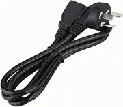 1.5M 3 Holes 3 Pin Power Cable Adapter Wall Plug AC Power Cord