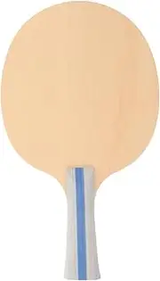 Beginner's Table Tennis Paddle Boys and Girls Adults Anti-Slip Basswood Racket Portable Comfortable Handle Outdoor Indoor Play