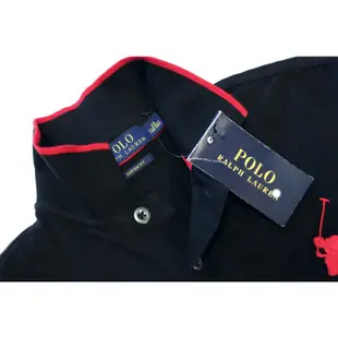 Polo Ralph Lauren 長袖 大馬 POLO衫 刺繡 小尺碼 紅色 黑色 XS 【以靡專櫃正品 imy88】