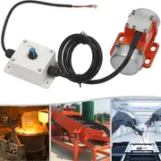 60W DC12V Electric Vibration Motor with Speed Controller Brushless High-Speed Motor Alloy Concrete Vibrator 4000rpm As Shown