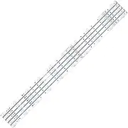 10LED(3V) LED Backlight Strip for 43PFT4131 43PFS5301 43PUT4900 GJ-2K15-430-D510 GJ-2K16-430-D510-V4 01Q58-A BDM4350