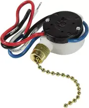 Ceiling Fan Switch Compatible with Zing Ear Ze-208S E89885, Satco 80-1983, Wu Pi