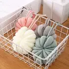 Bath Mesh Ball Reusable Safe Fine Mesh Shower Loofah 4 Colors
