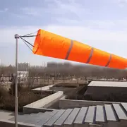 Outdoor Direction Measurement Windsock with Reflective Belt Outdoor Hanging Heavy Duty Wind Direction Measurement Wind Sock